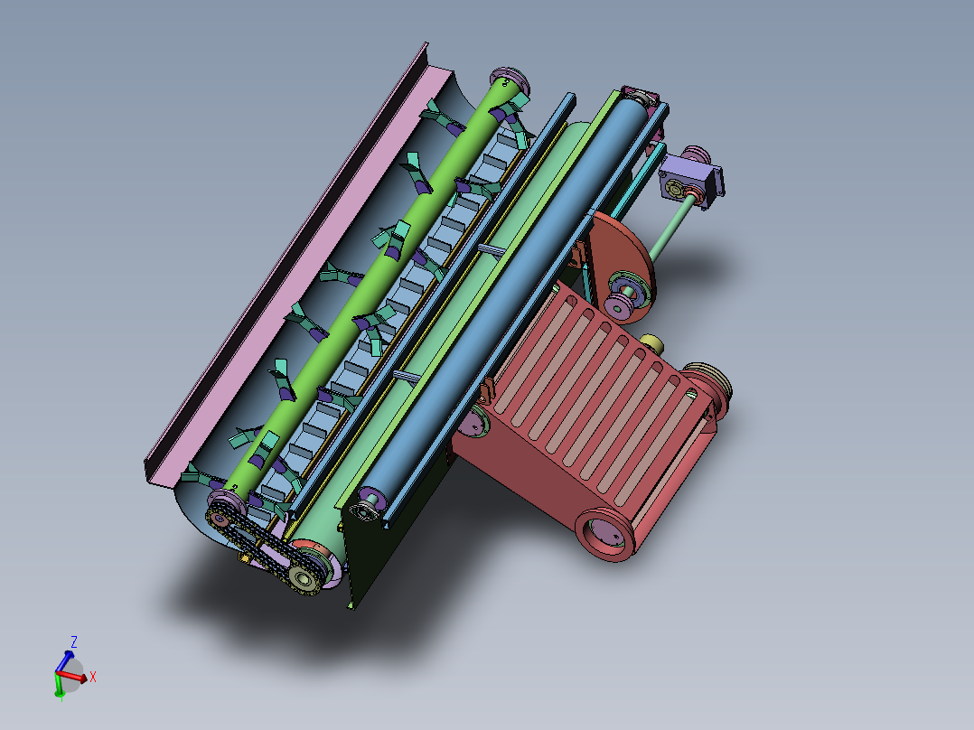 捡拾打捆机捡拾喂入装置    sw22