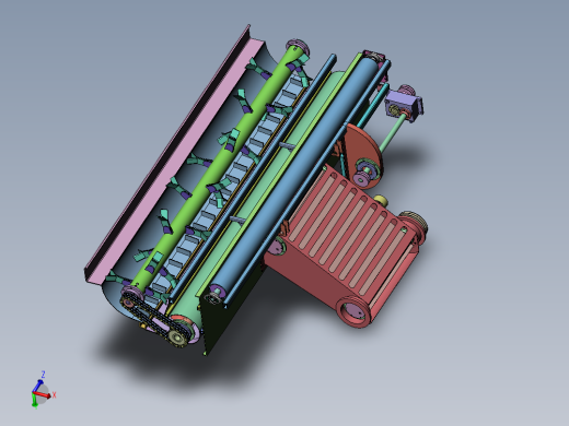 捡拾打捆机捡拾喂入装置    sw22