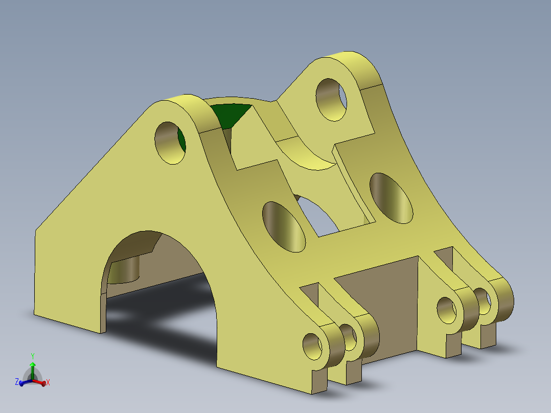 第八届练习题3D08-H06  SW16主视图