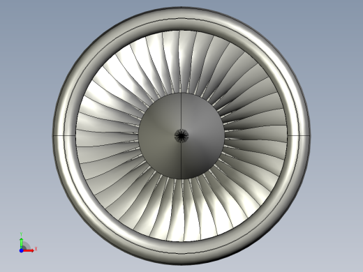 航空发动机前视缩略图