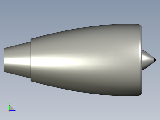航空发动机左视缩略图