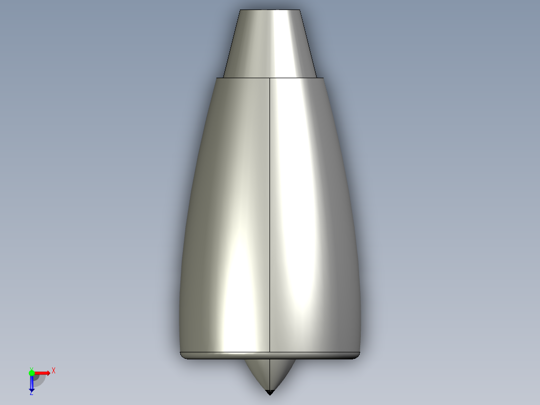 航空发动机俯视图
