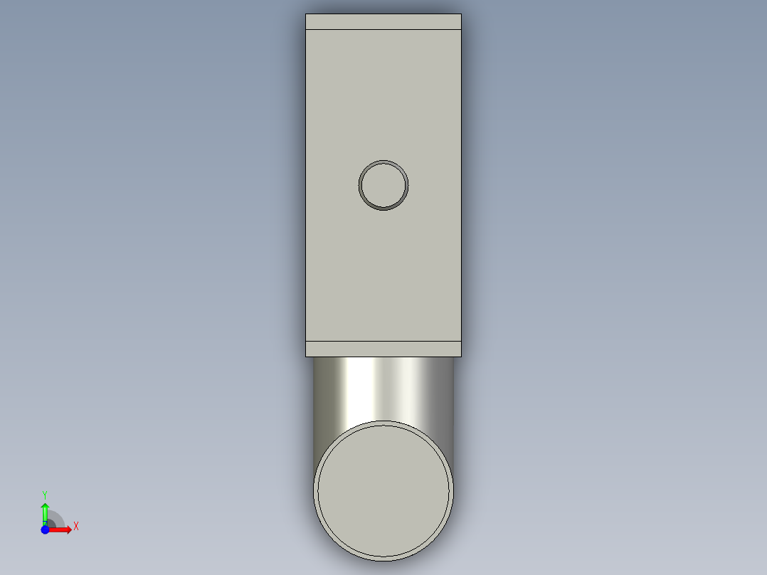 风刀-100mm-可调-定制-TQ-TC-QXZ001前视图
