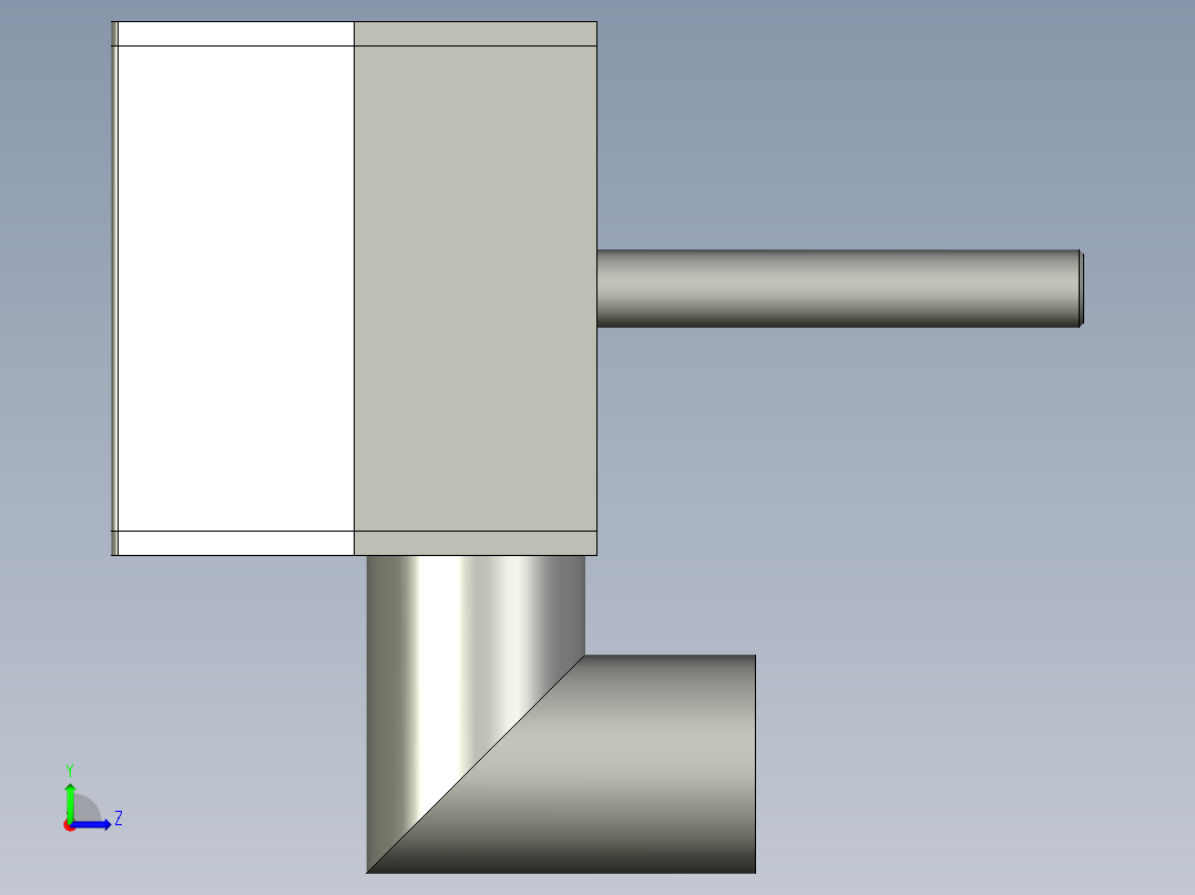 风刀-100mm-可调-定制-TQ-TC-QXZ001左视图