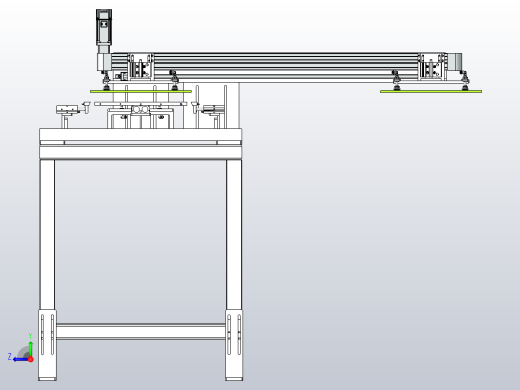 吸盘抓手二次定位移栽机构右视缩略图