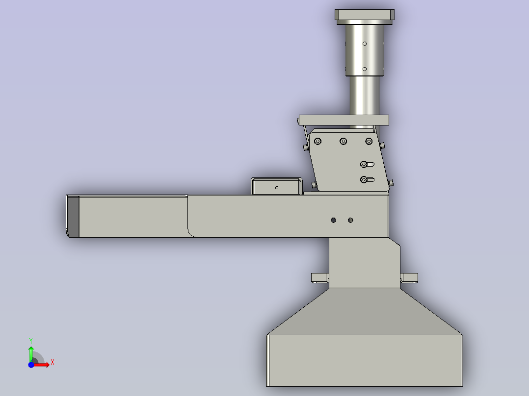 P127-SHY-插片下料部分前视图