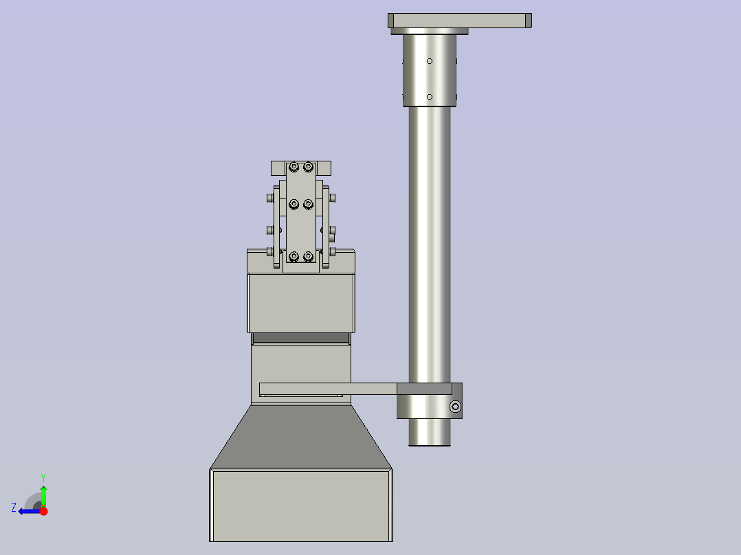 P127-SHY-插片下料部分右视图