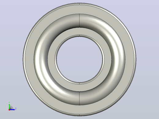 SKF自调心球轴承ball_bearing_1305_ek_0左视缩略图