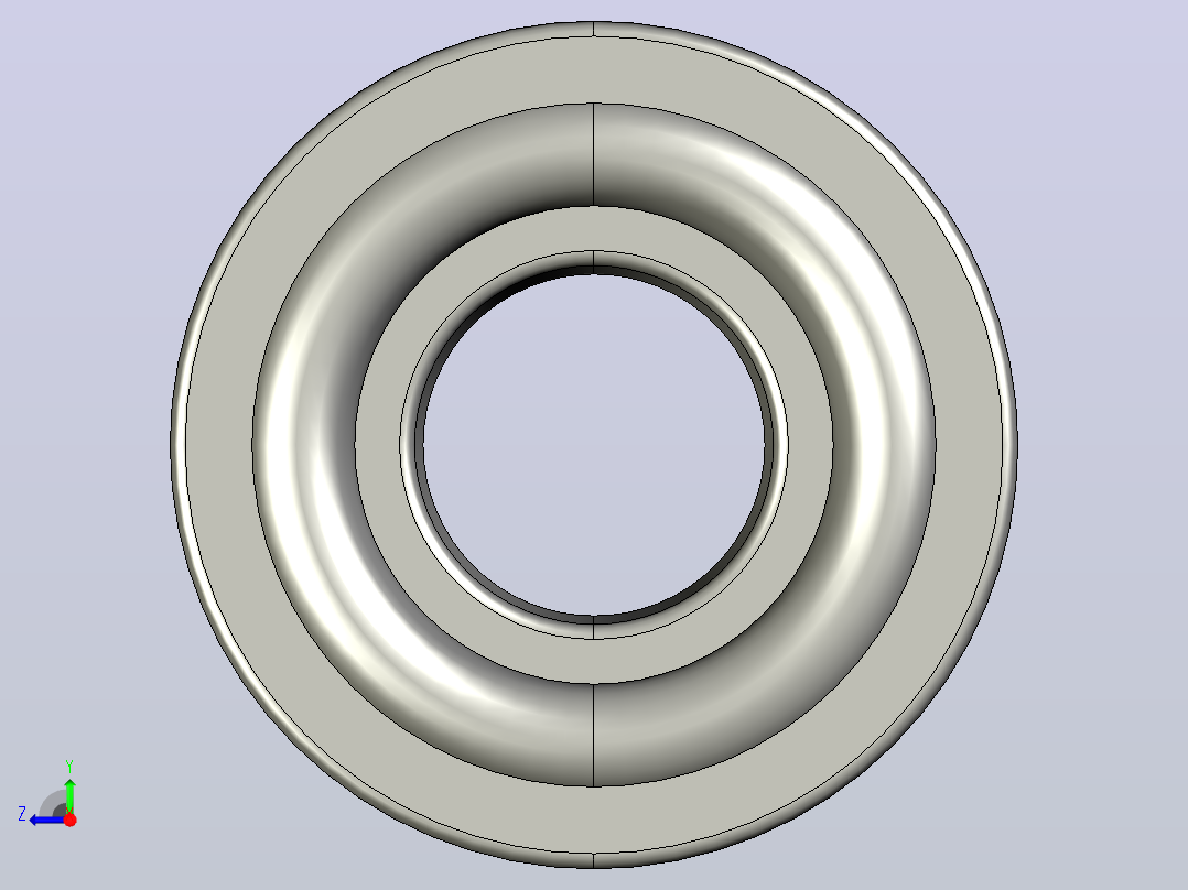 SKF自调心球轴承ball_bearing_1305_ek_0右视图