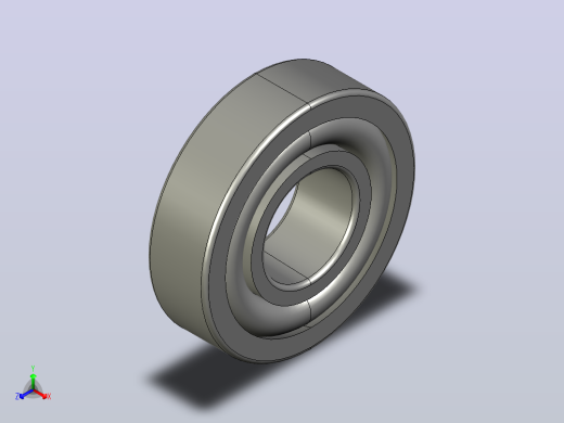 SKF自调心球轴承ball_bearing_1305_ek_0正等轴测缩略图