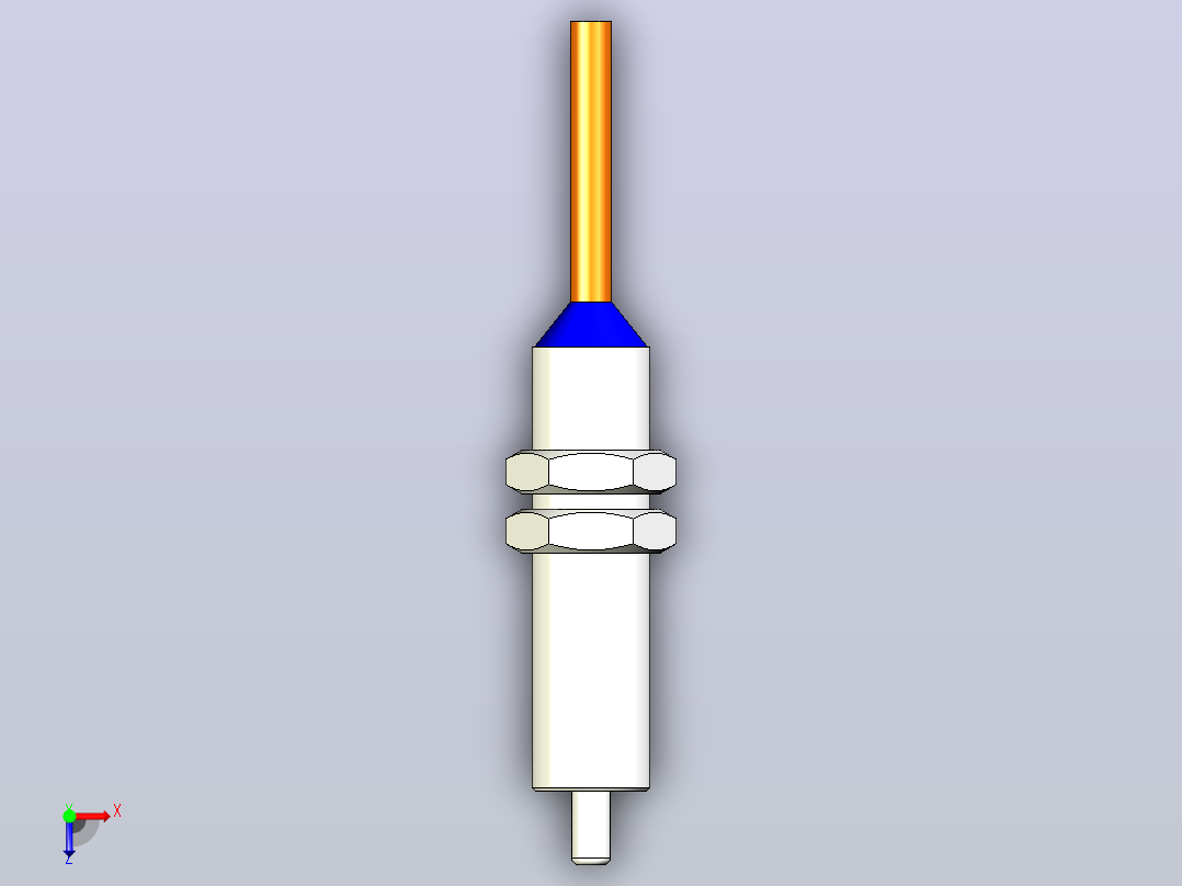 深浦接触式传感器 MT-M008S俯视图