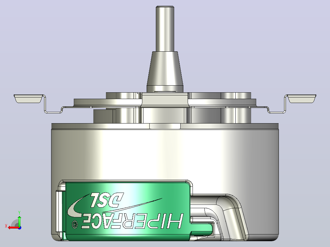 EFM50伺服反馈编码器后视图