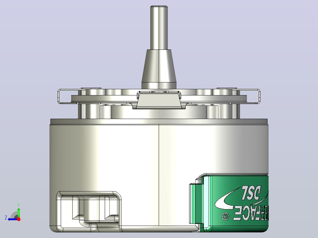 EFM50伺服反馈编码器右视图