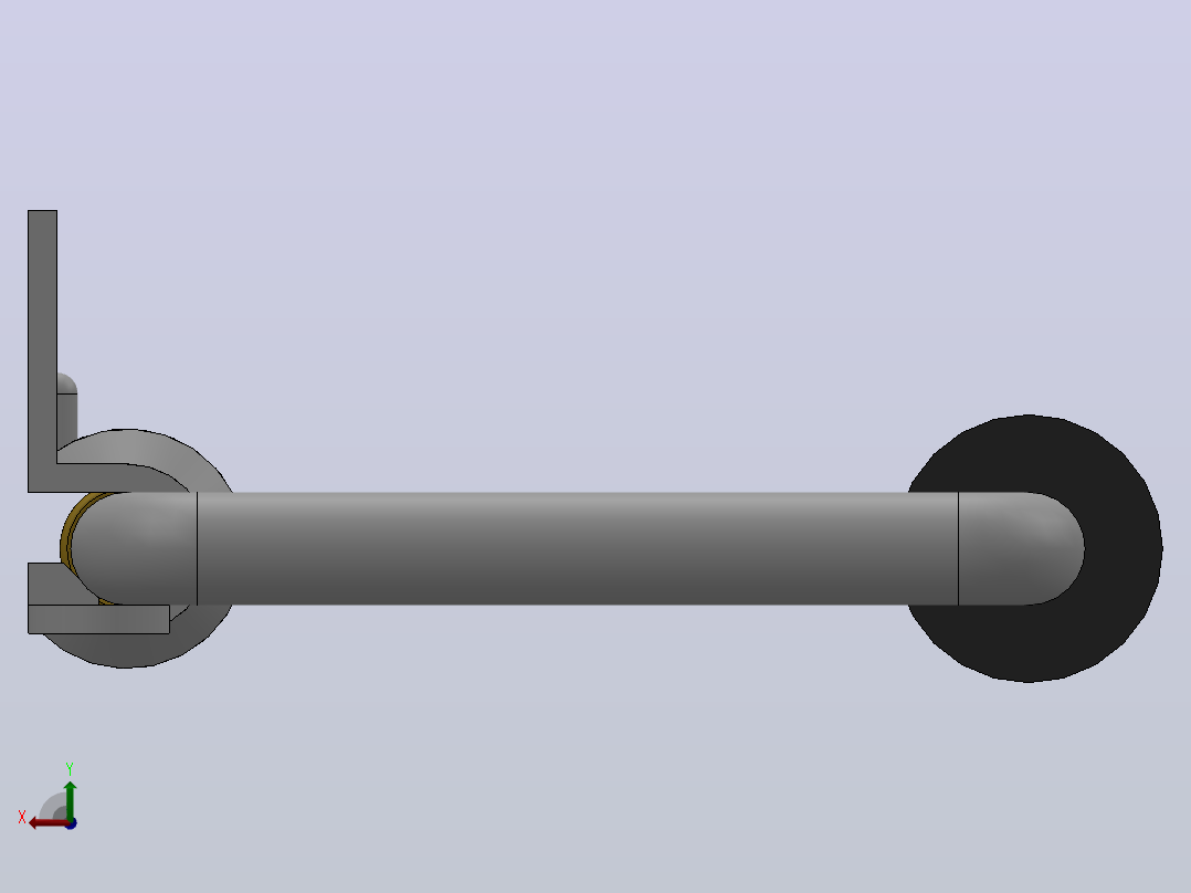LS504-1拉手[LS504-1]主视图