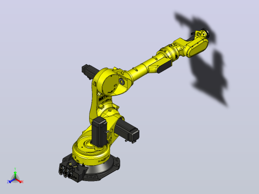 埃斯顿-ER80机器人3D模型