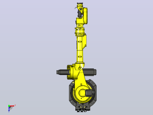 埃斯顿-ER80机器人3D模型俯视缩略图