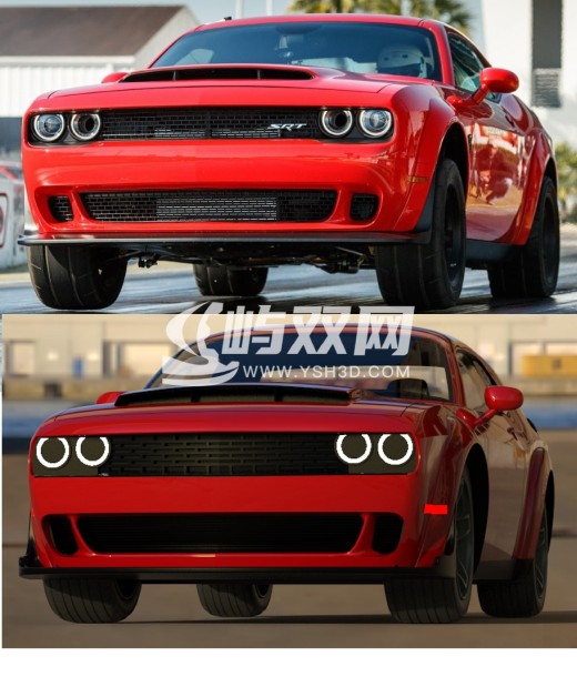 道奇Challenger Demon模型缩略图