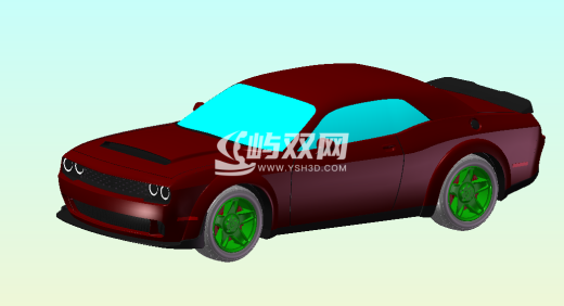 道奇Challenger Demon模型缩略图