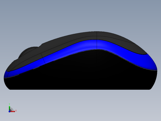 solidworks 中的计算机鼠标前视缩略图