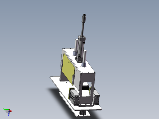 简易桌面型夹具sw18可编辑