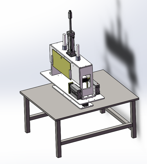 简易桌面型夹具sw18可编辑