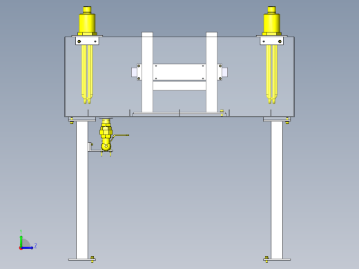 树脂滑轨温水测试槽左视缩略图