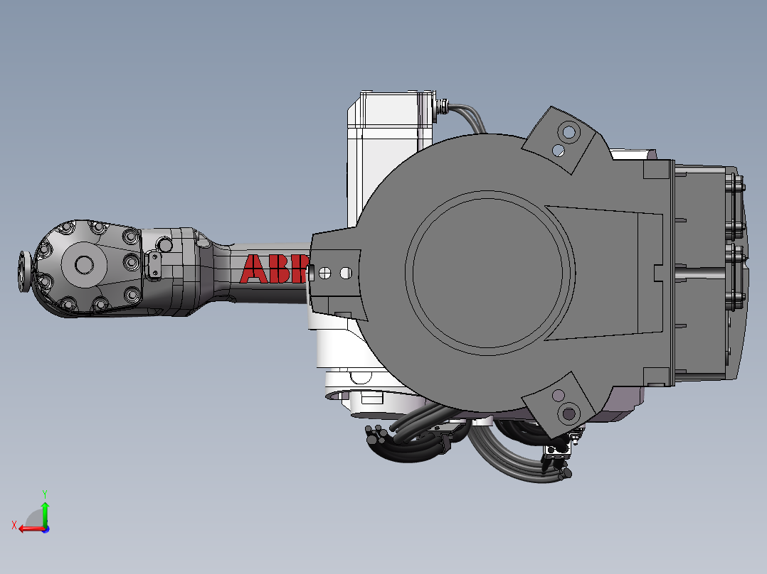 ABB IRB 2600 20 1.65后视图