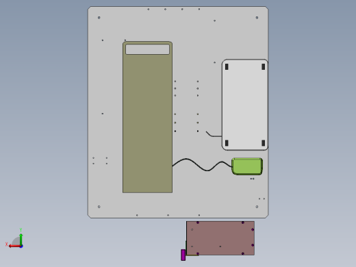 已产PIN检测总装图sw17可编辑后视缩略图