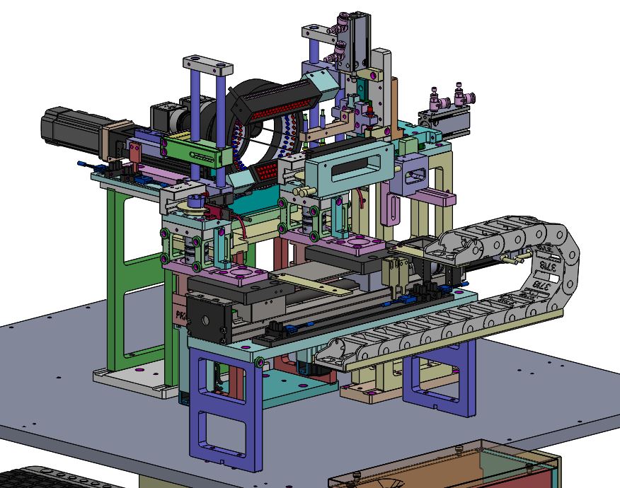 已产PIN检测总装图sw17可编辑
