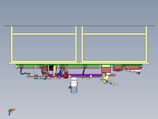 柔性制造系统俯视缩略图