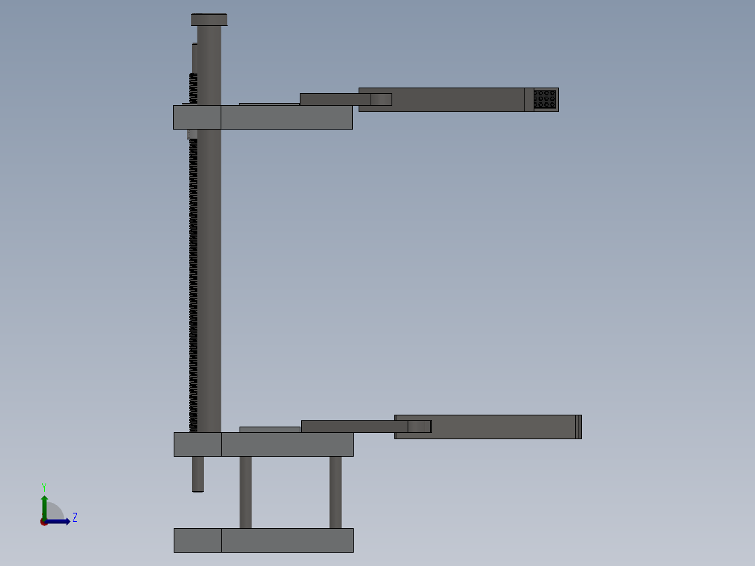 机器猴3D模型左视图