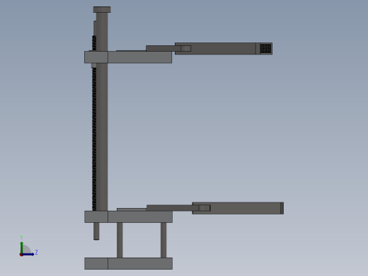 机器猴3D模型左视缩略图