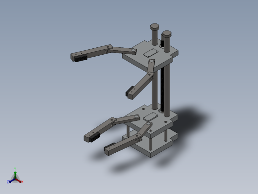 机器猴3D模型正等轴测缩略图
