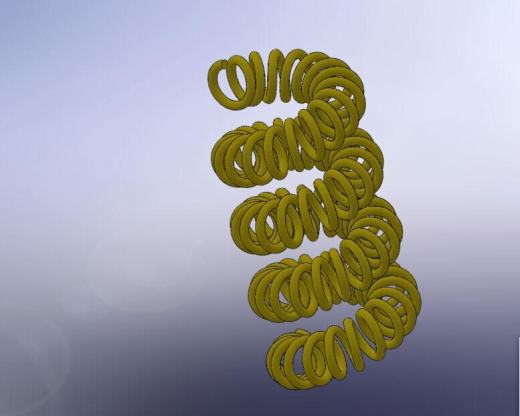 异形弹簧3D模型缩略图