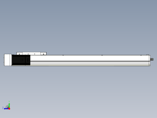 Toyo东佑达直线模组-ECH17-750-BL-750W右视缩略图