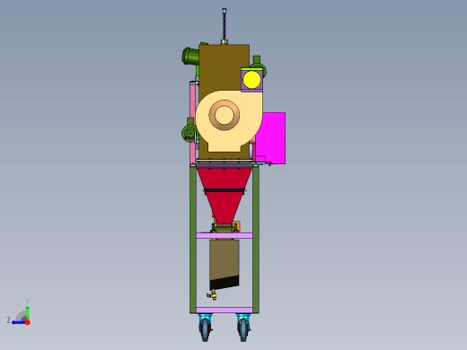 立式冷冻超细中药研磨机右视缩略图