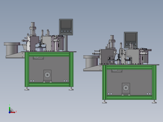 铆银钉机铆端子机前视缩略图