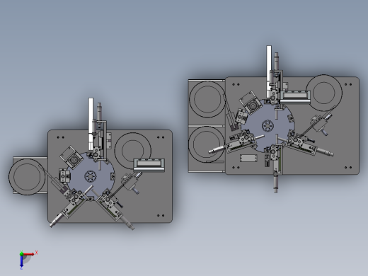 铆银钉机铆端子机俯视缩略图