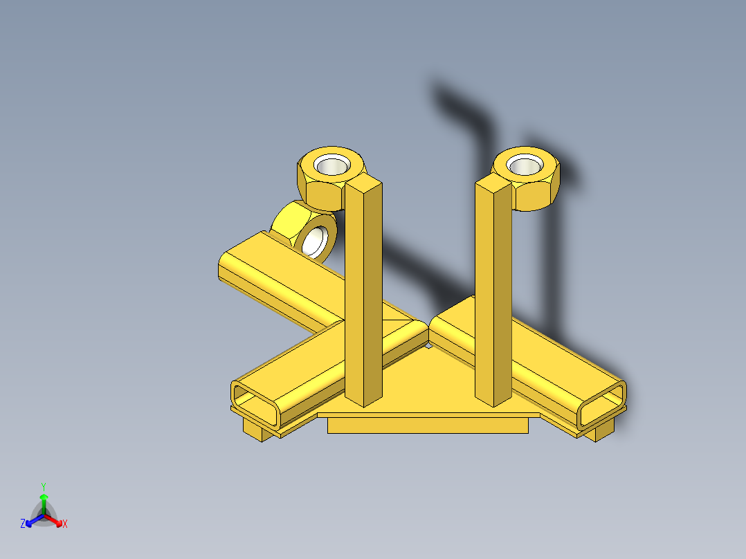 焊接型材 VAR..zip正等轴测图