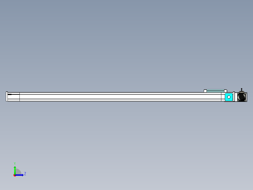 欧规系列-LB6A-L65-S1350-BL-ZP40-C3左视图