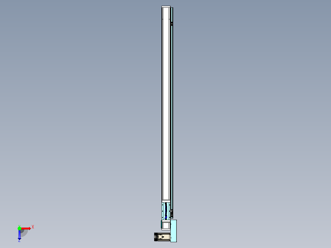 欧规系列-LB6A-L65-S1350-BL-ZP40-C3俯视图
