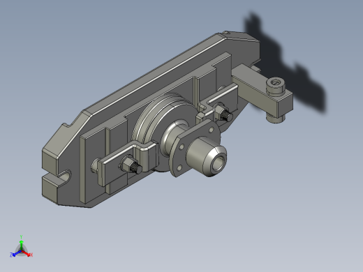 831004法兰盘加工工艺及铣φ90处两平面夹具设计【手动夹紧】【含三维proe】