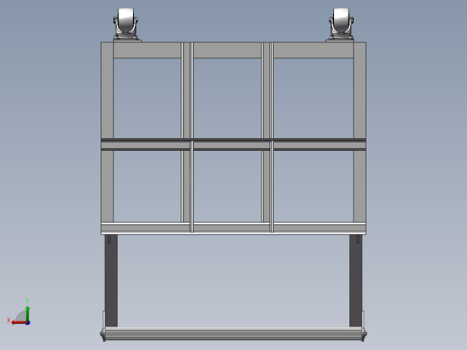 运货手推车后视缩略图