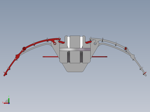 仿生扑翼飞行器三维SW模型=1144225==200后视缩略图
