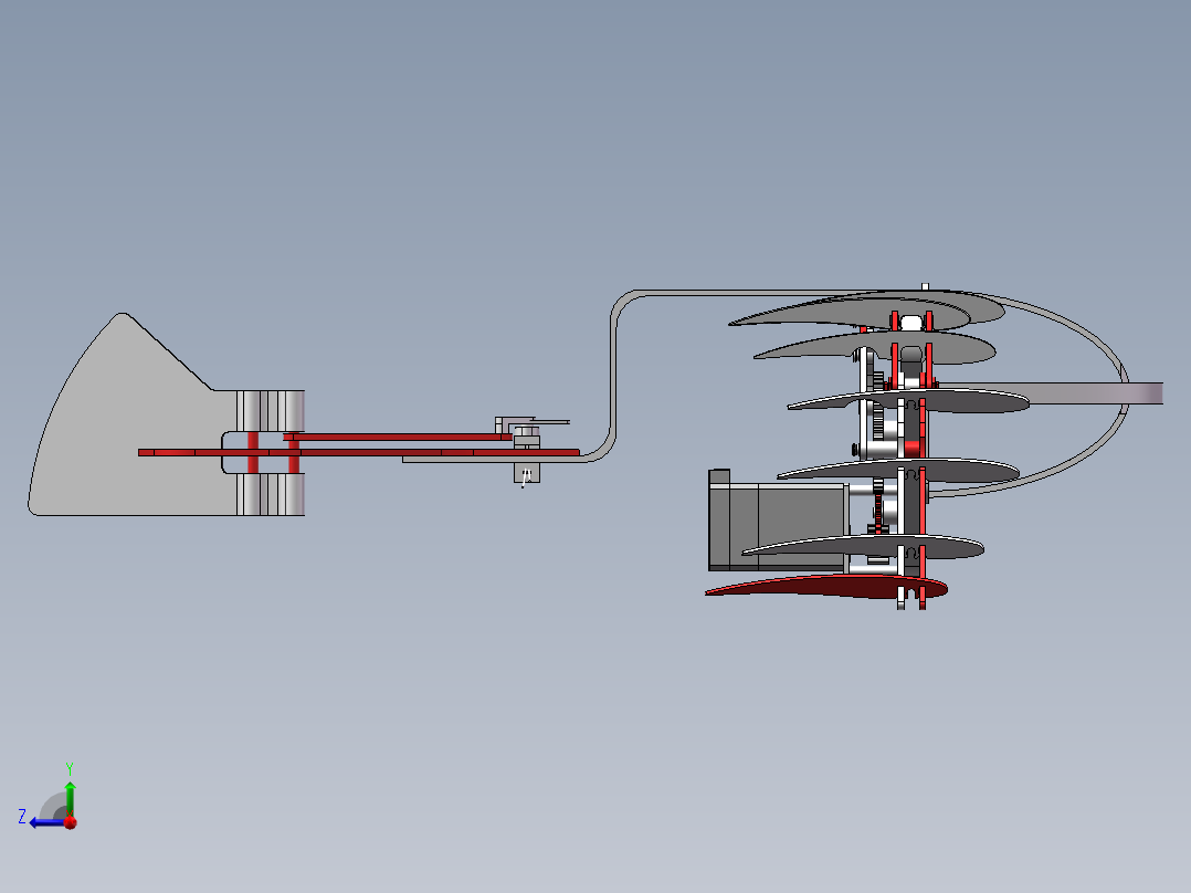仿生扑翼飞行器三维SW模型=1144225==200右视图