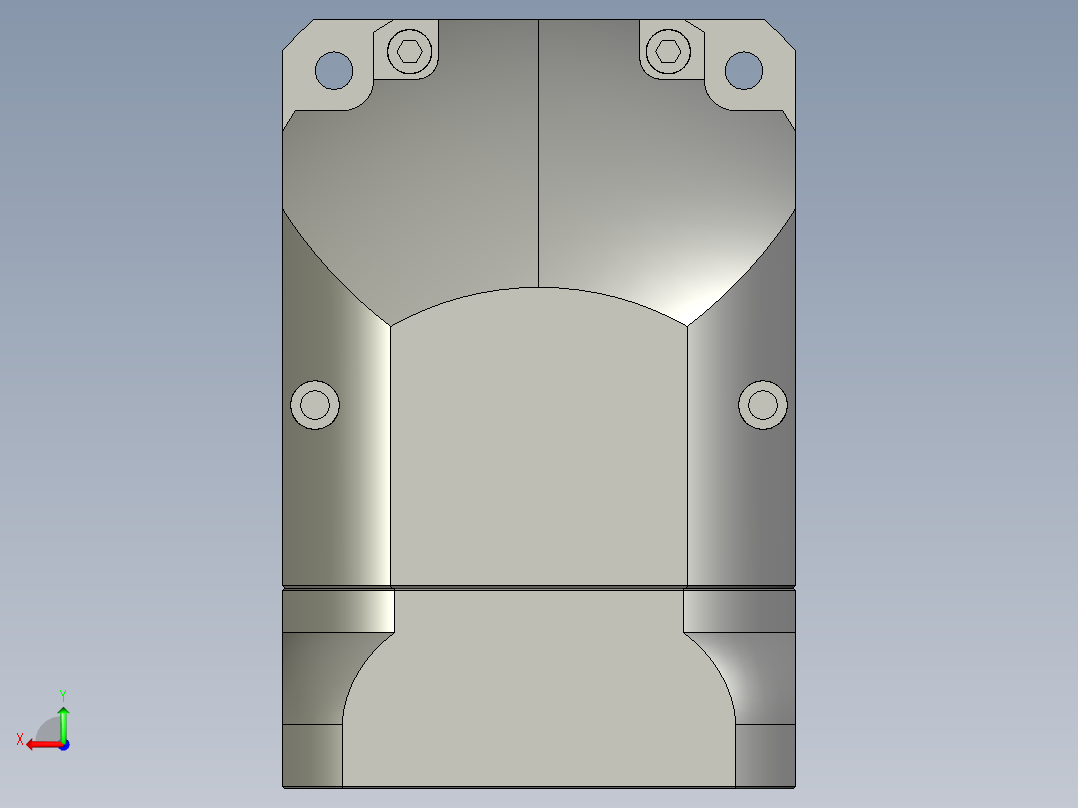 斜齿ZPGH115-L2 19-70-90-M6 KCZ25.STEP后视图
