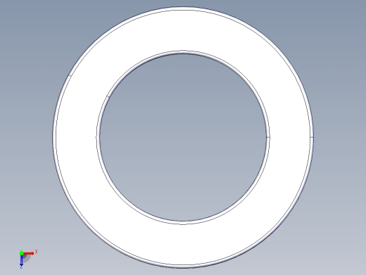 平面推力球轴承51106俯视缩略图