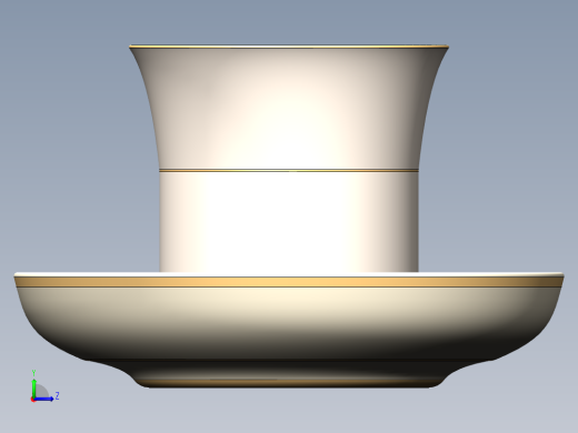 茶杯左视缩略图