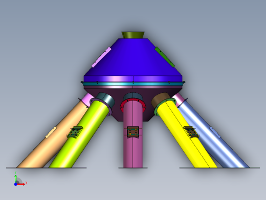 管道电动旋转式分配器前视缩略图