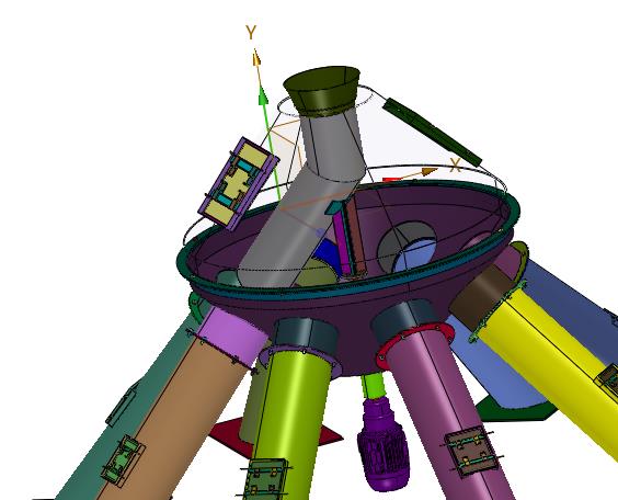 管道电动旋转式分配器